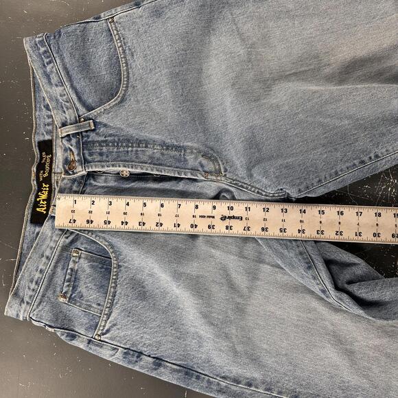 VTG Dr Martens Air Wair Jeans 34x34 Balloon Baggy Wide Leg Y2K Jnco Style USA - Picture 6 of 11